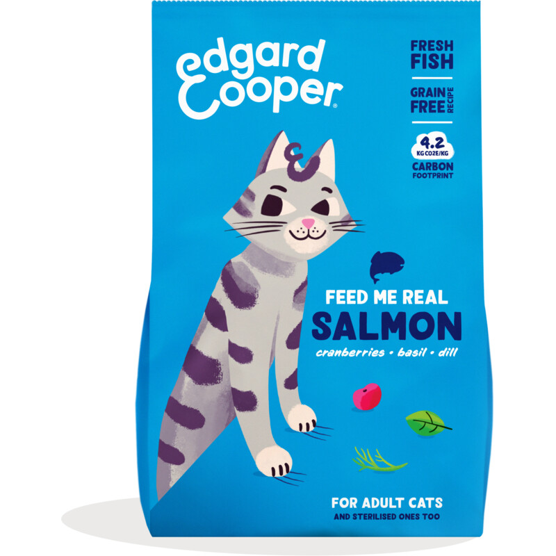 Edgard & Cooper Geef mij echte zalm voor volwassen kat