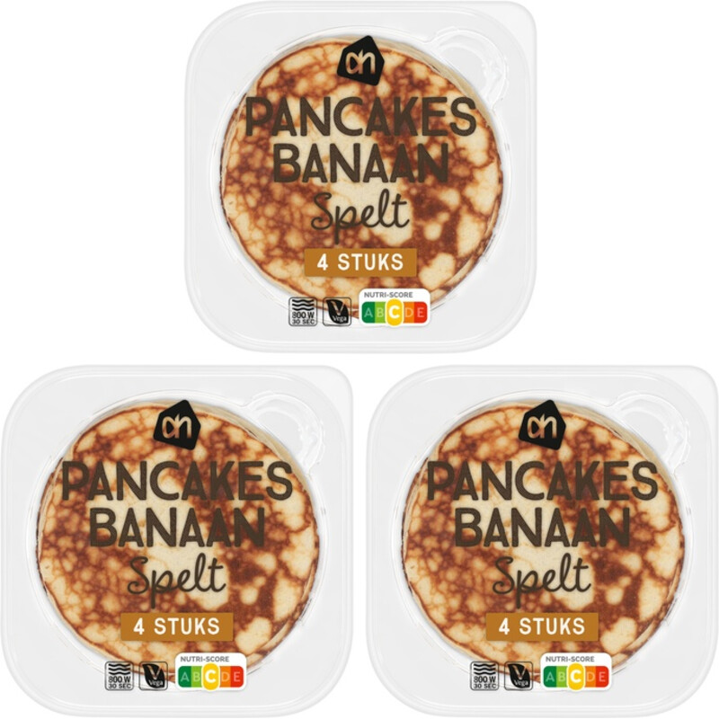 AH Banaan spelt pancakes 3-pack
