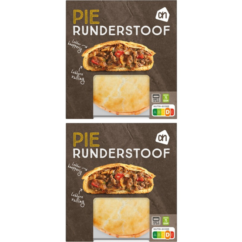 AH Pie runderstoof ui 2-pack