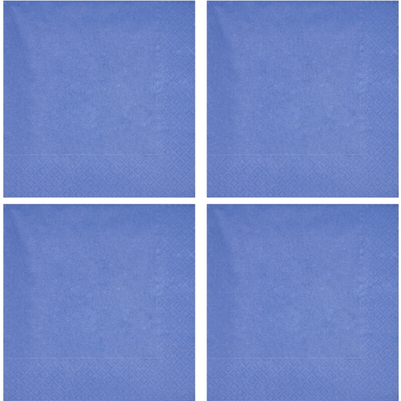 AH Servet donkerblauw 4-pack