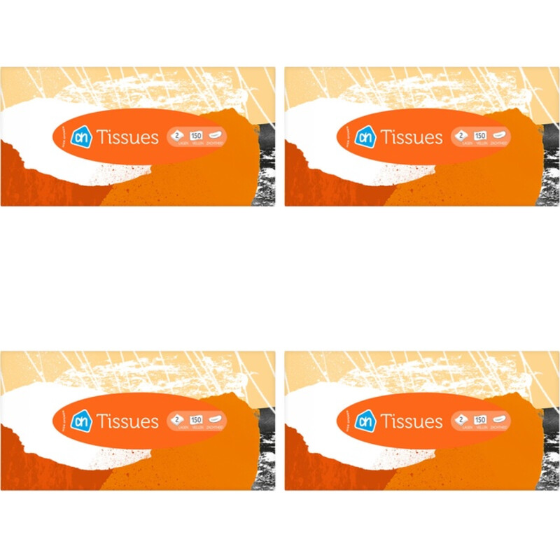 AH Tissues 2 lagen 4-pack