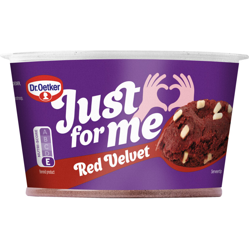 Dr. Oetker Just for me red velvet mini cake