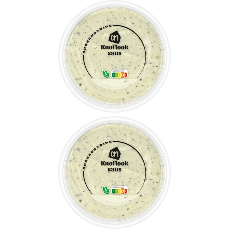 AH Romige knoflooksaus 2-pack