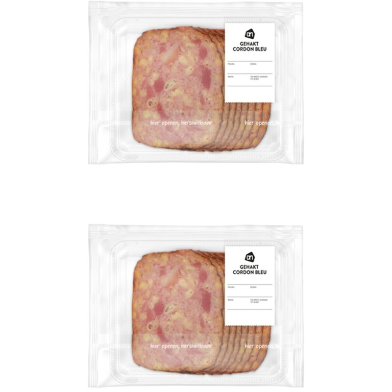 AH Gehakt cordon bleu 2-pack