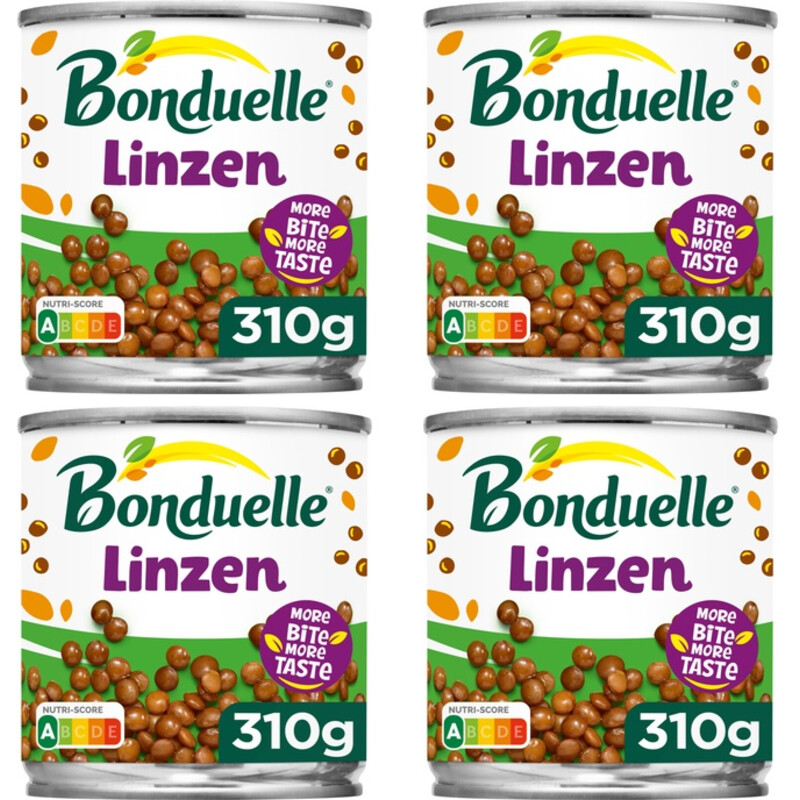 Bonduelle Linzen 4-pack