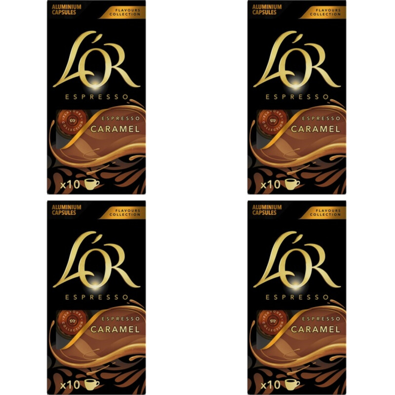 L'OR Espresso caramel capsules 4-pack