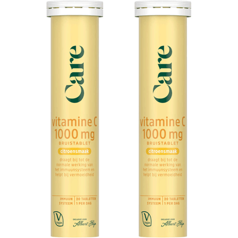Care Vitamine C bruistablet 1000mg 2-pack