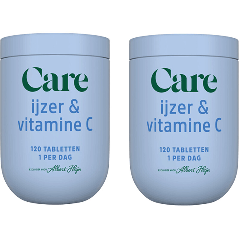 Care Ijzer & vitamine C 2-pack