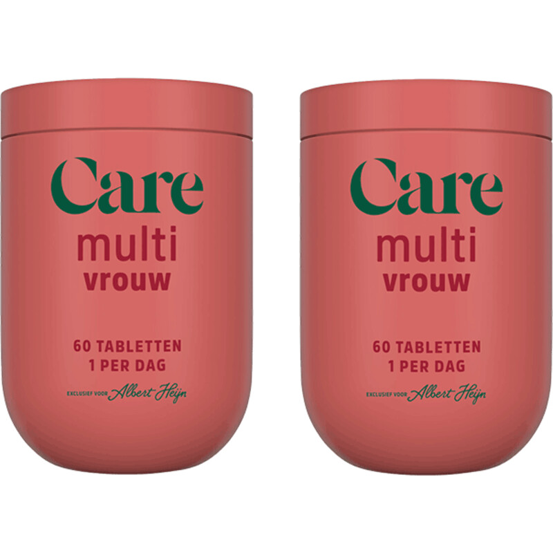 Care Multi vitaminen vrouw 2-pack