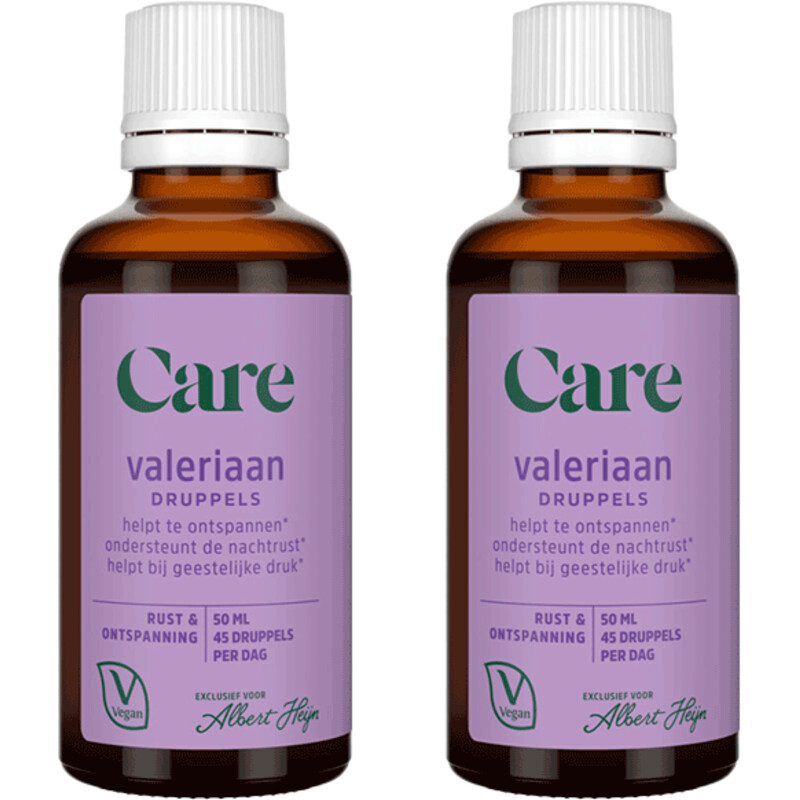 Care Valeriaan druppels 2-pack