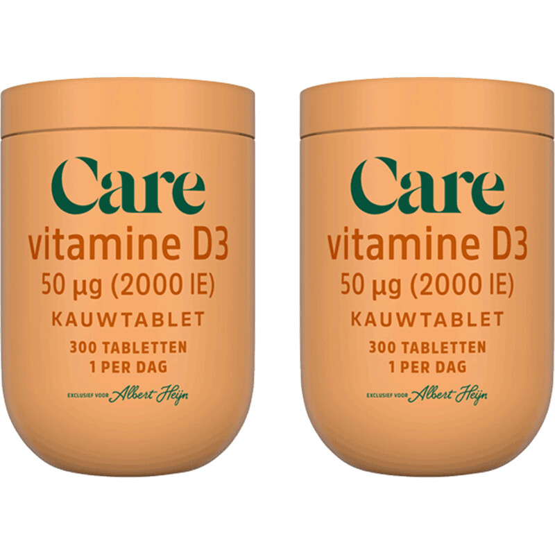Care Vitamine D3 50µg 2-pack