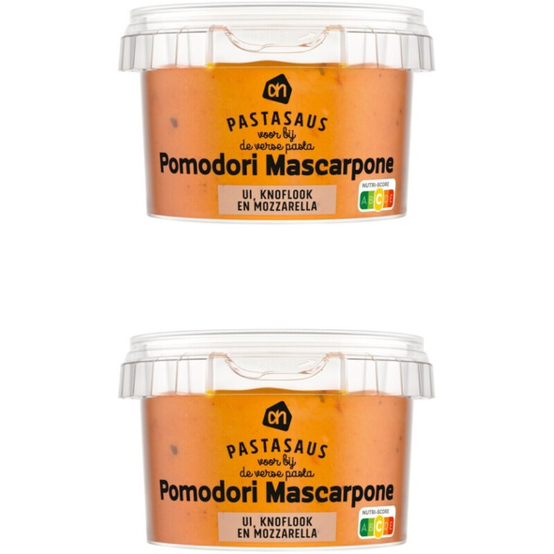 AH Pastasaus tomaat mascarpone 2-pack