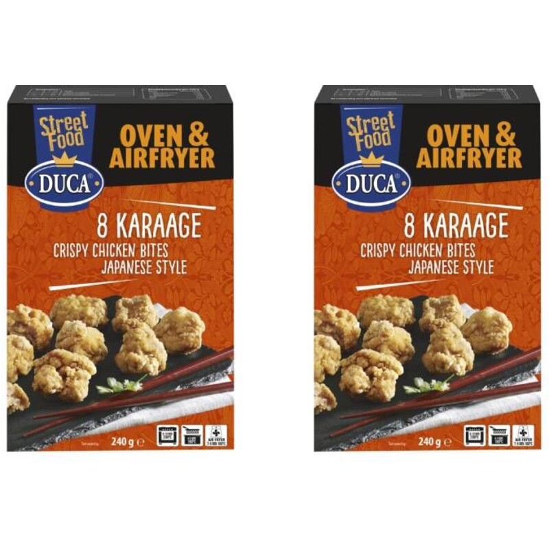 Duca Karaage crispy chicken bites 2-pack