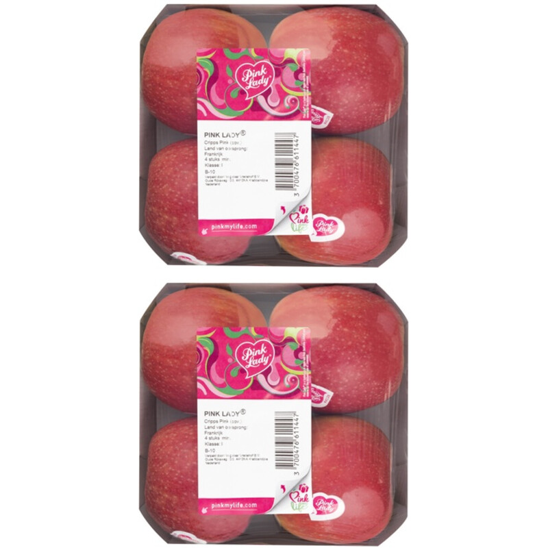Pink Lady Appels schaal 2-pack