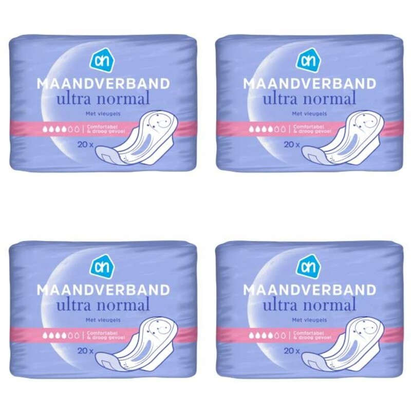 AH Ultra normal met vleugels 4-pack
