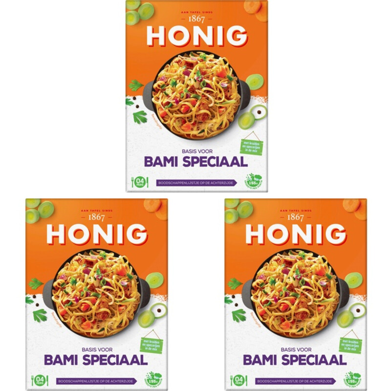 Honig Basis voor bami speciaal 3-pack