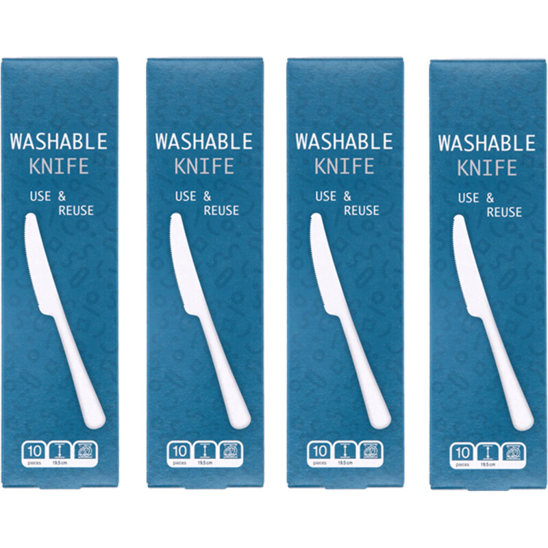 AH Mes herbruikbaar 4-pack