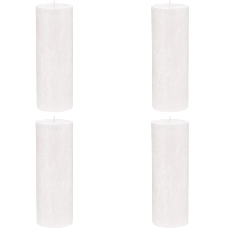 AH Rustiek 7x19cm wit 4-pack