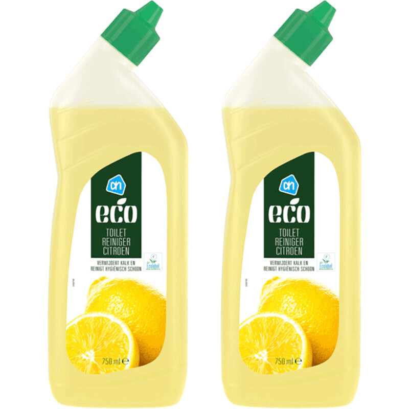AH Eco Toiletreiniger citroen 2-pack