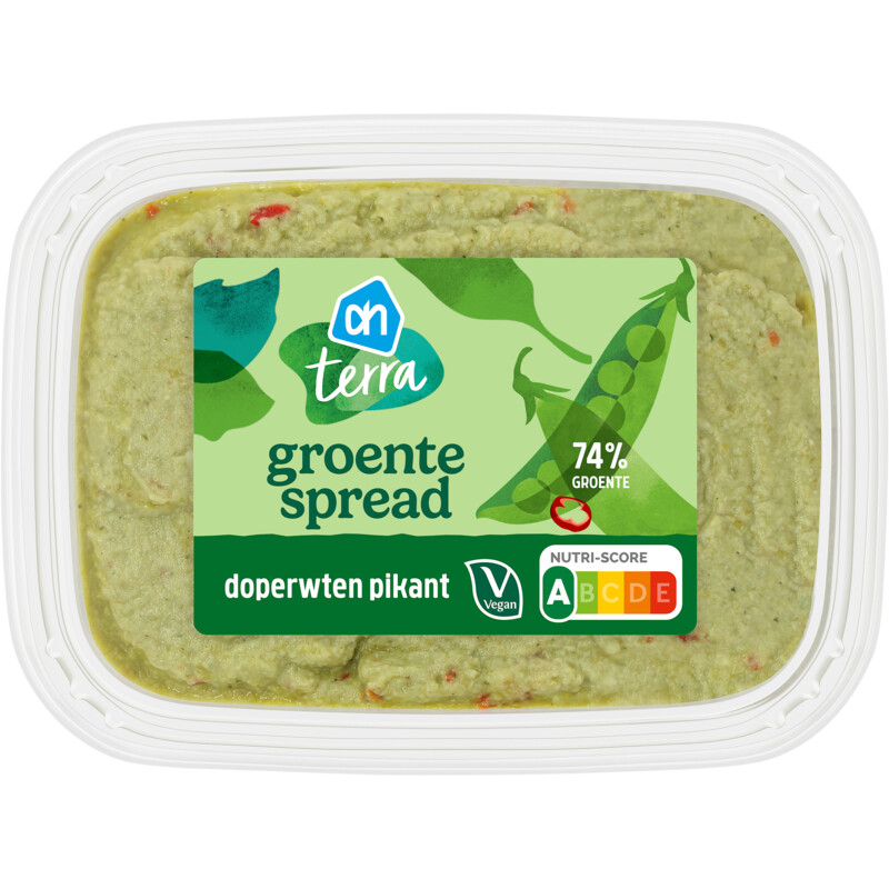 AH Terra Groentespread doperwten pikant