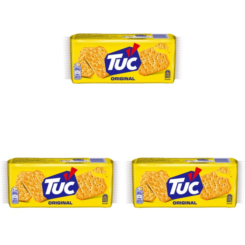 Tuc Original Crackers 3-pack