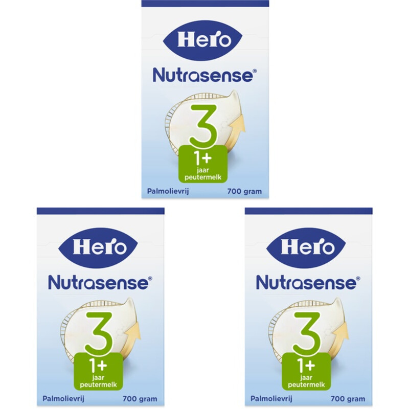 Hero Nutrasense 3 Peutermelk 3-pack