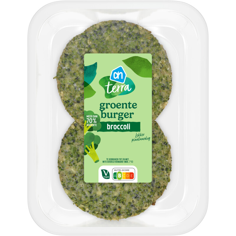 AH Terra Groenteburger broccoli