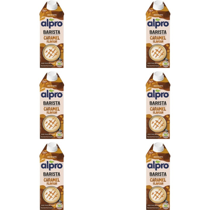 Alpro Barista caramel smaak 6-pack