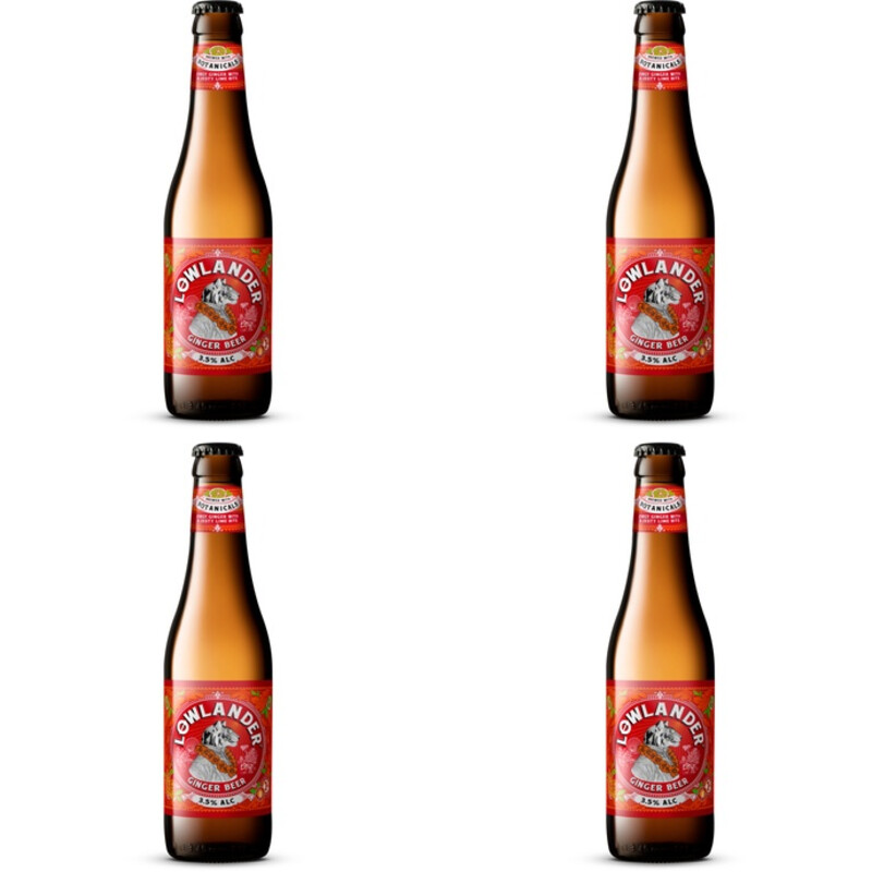 Lowlander Ginger beer 4-pack