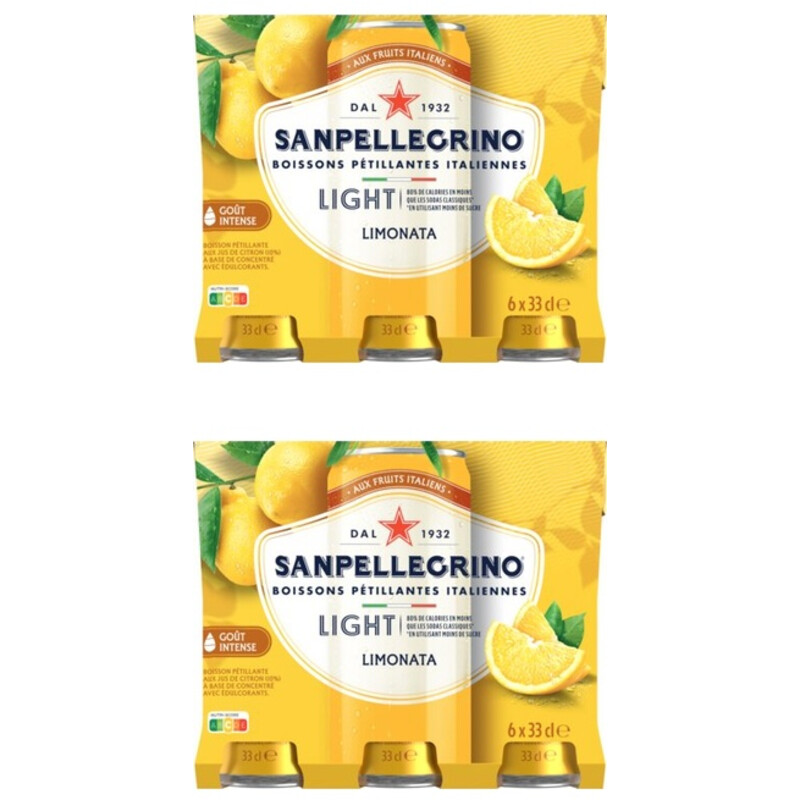 S. Pellegrino Limonata light 6-pack 2-pack