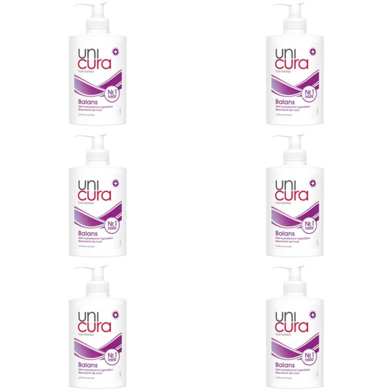 Unicura Balans antibacterieel handzeep 6-pack