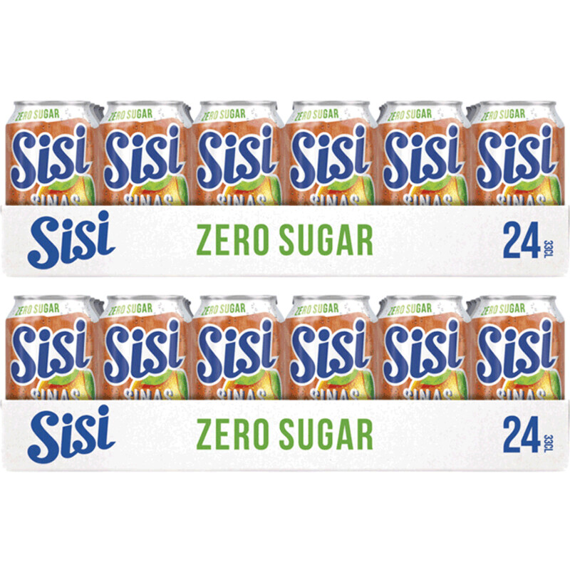 Sisi Sinas zero sugar 24-pack 2-pack
