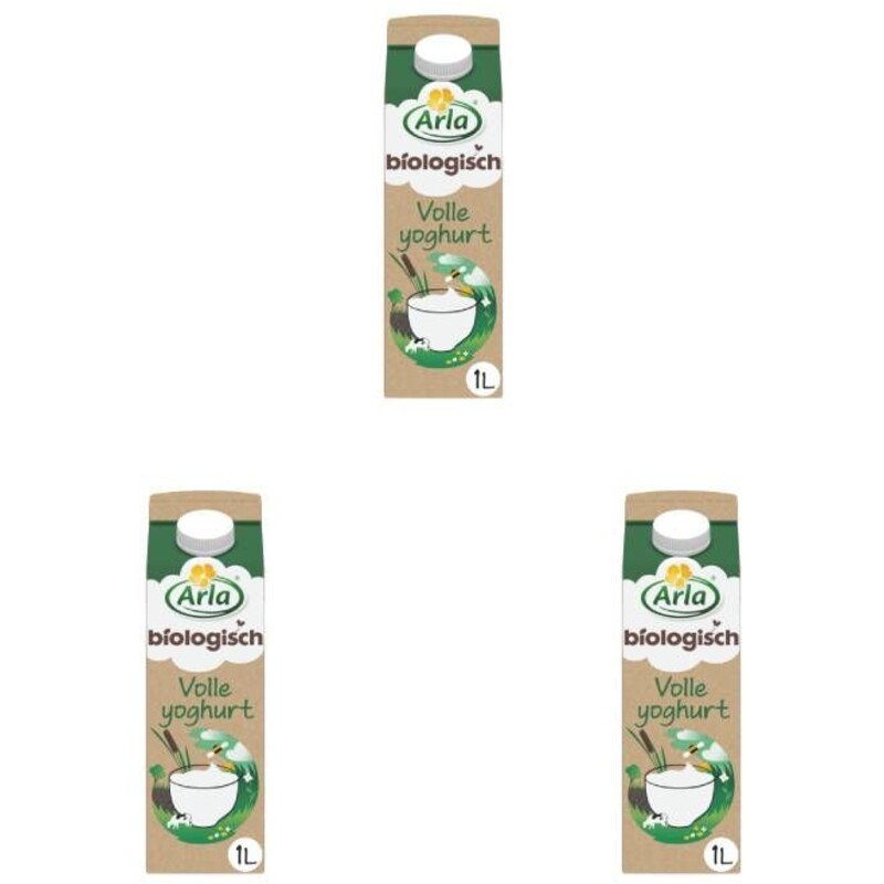 Arla Biologisch volle yoghurt 3-pack