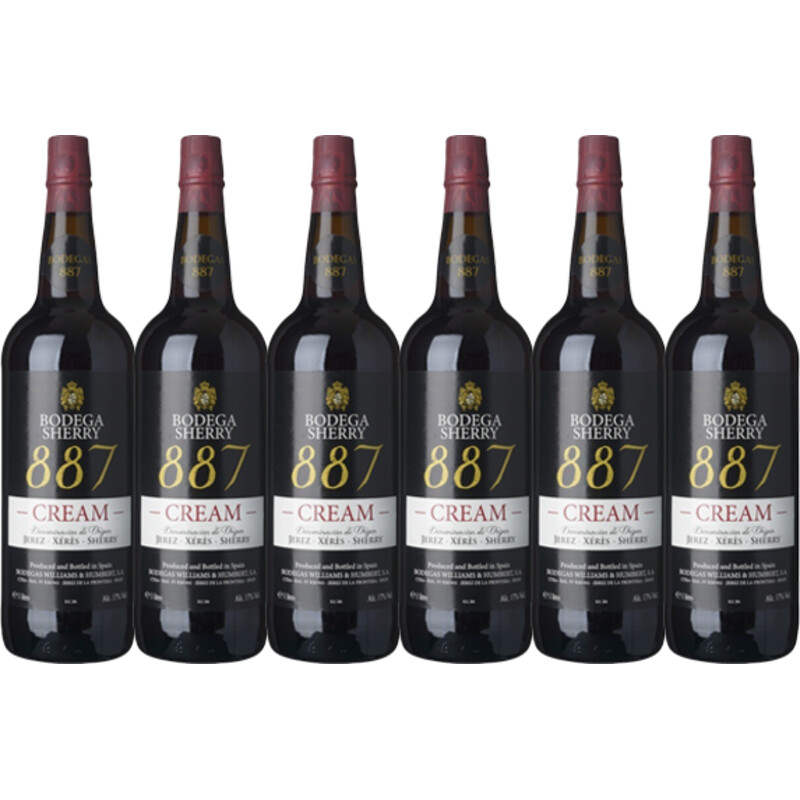 Jerez Sherry 887 cream 6-pack
