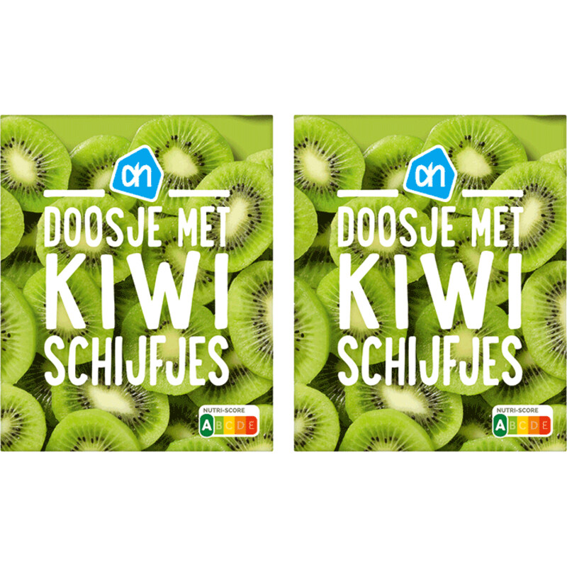 AH Doosje met kiwi schijfjes 2-pack