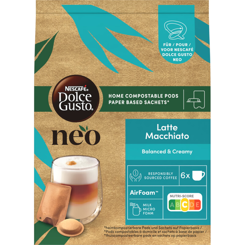 Nescafé Dolce Gusto Neo Latte macchiato koffiepads