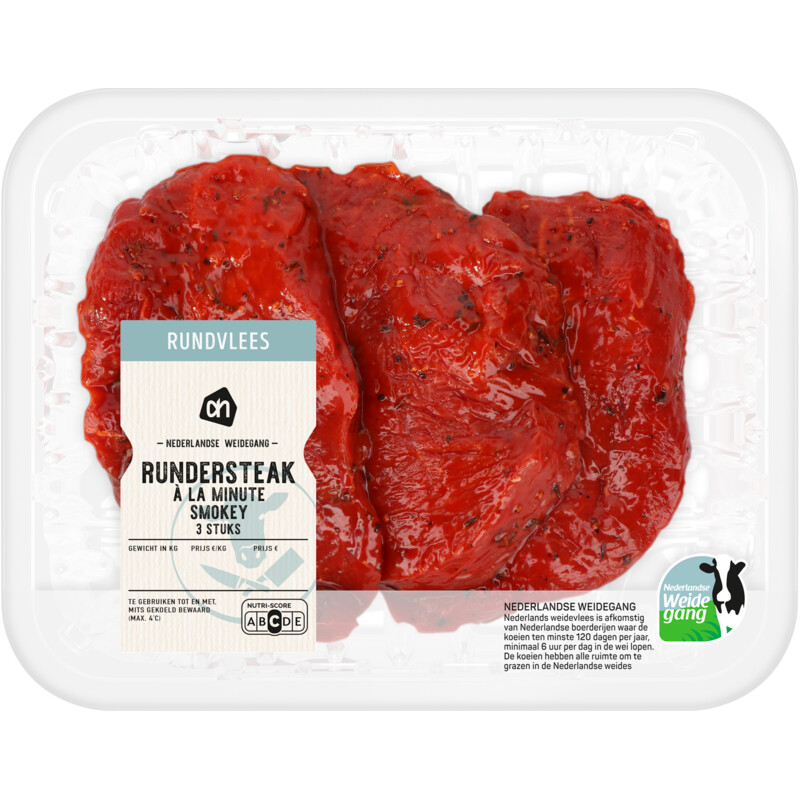 AH Rundersteak à la minute smokey