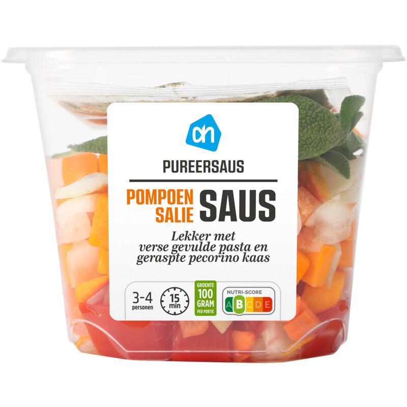 AH Pureersaus pompoen salie