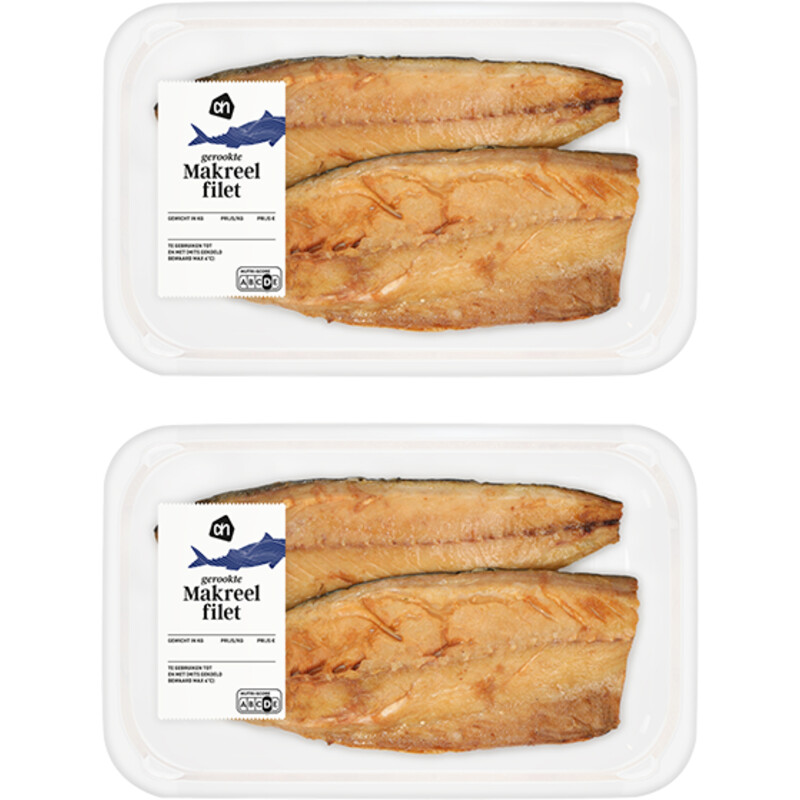 AH Gerookte makreelfilet 2-pack