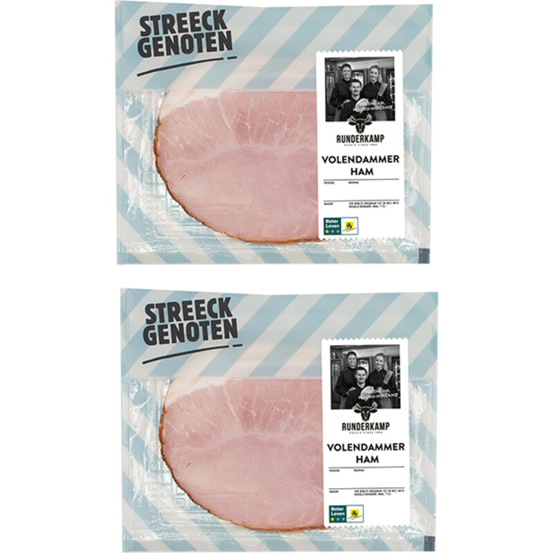 Streeckgenoten Volendammer ham 2-pack