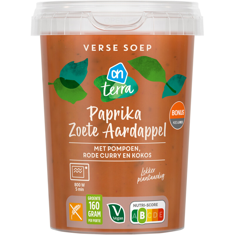 AH Verse soep paprika zoete aardappel