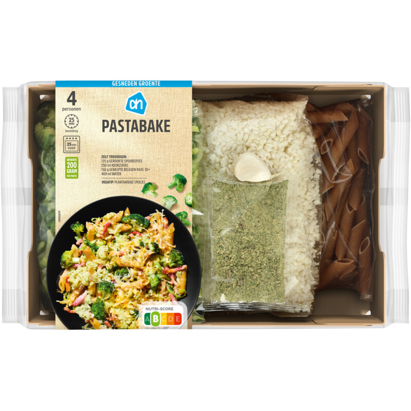 AH Gesneden verspakket pastabake