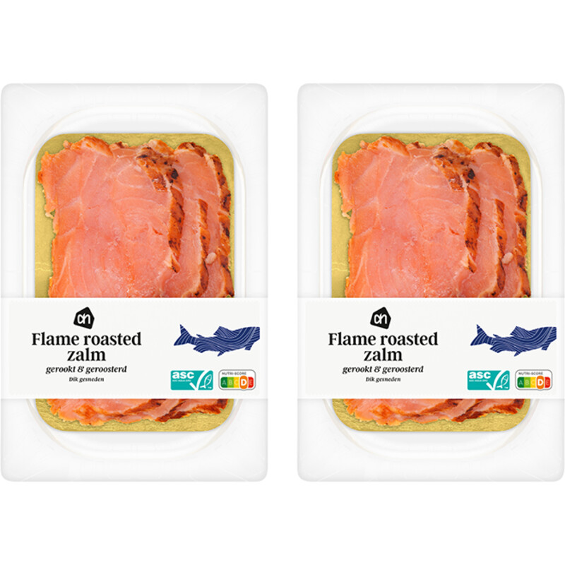 AH Flame roasted zalm 2-pack