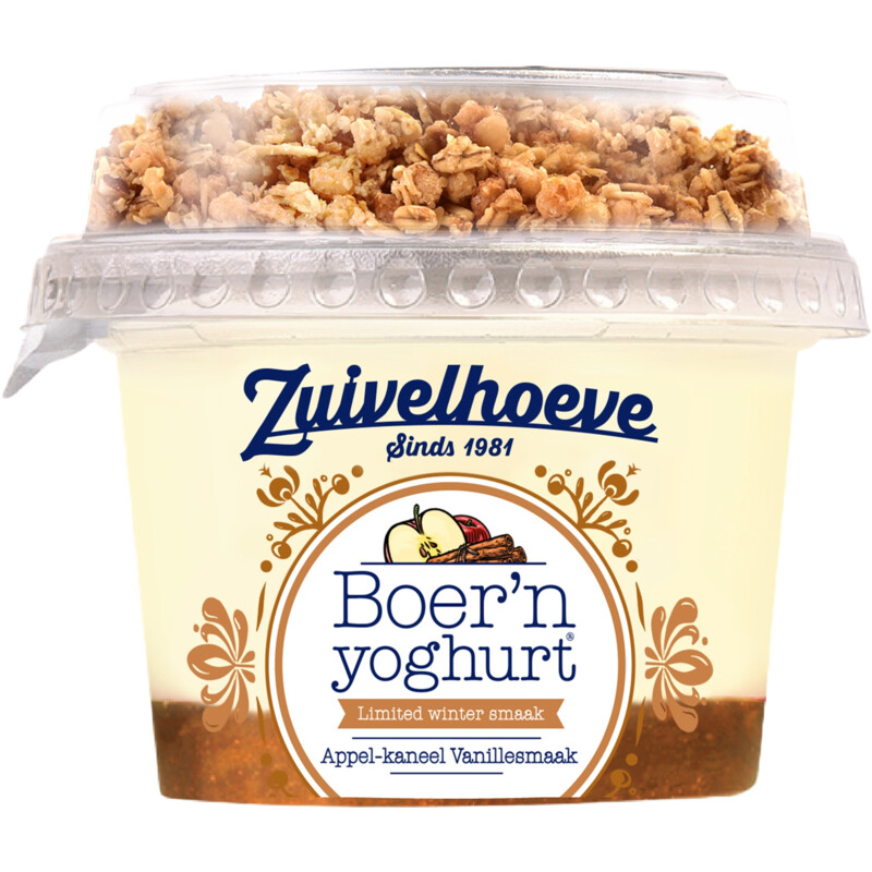 Zuivelhoeve Yoghurt vanille muesli