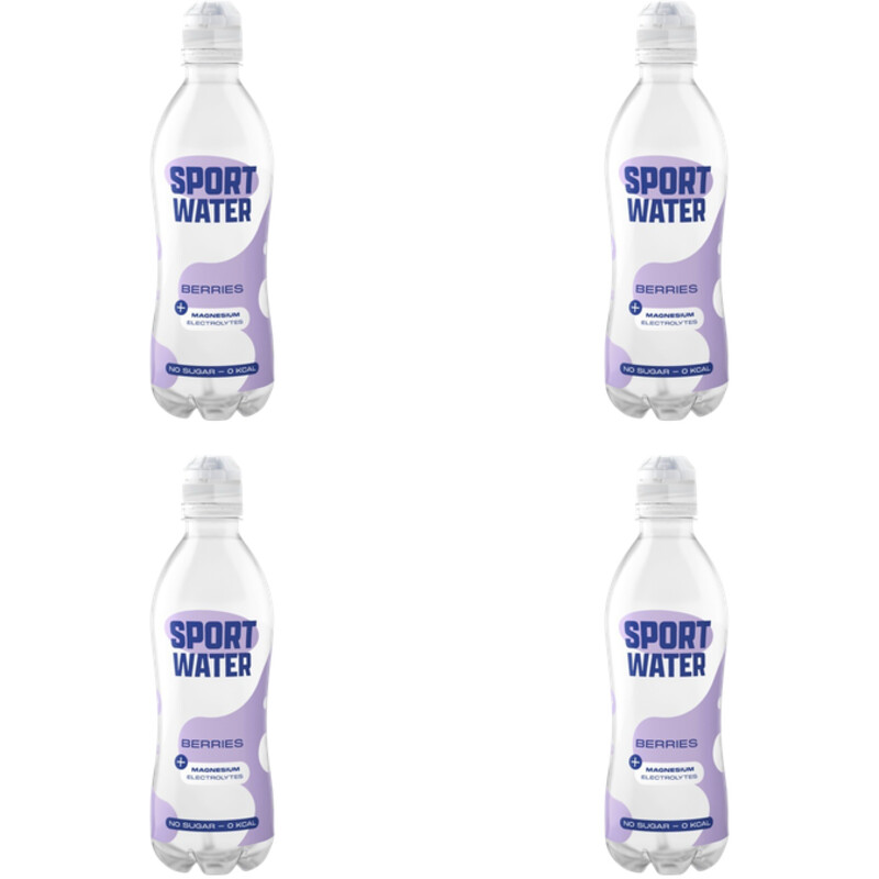 Sportwater Berries 4-pack