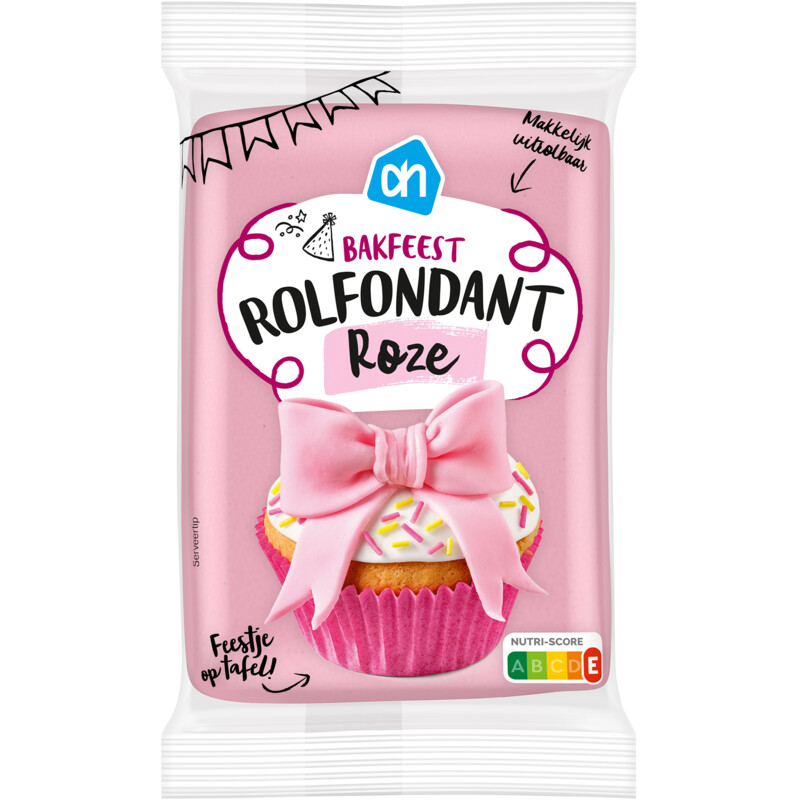 AH Rolfondant roze