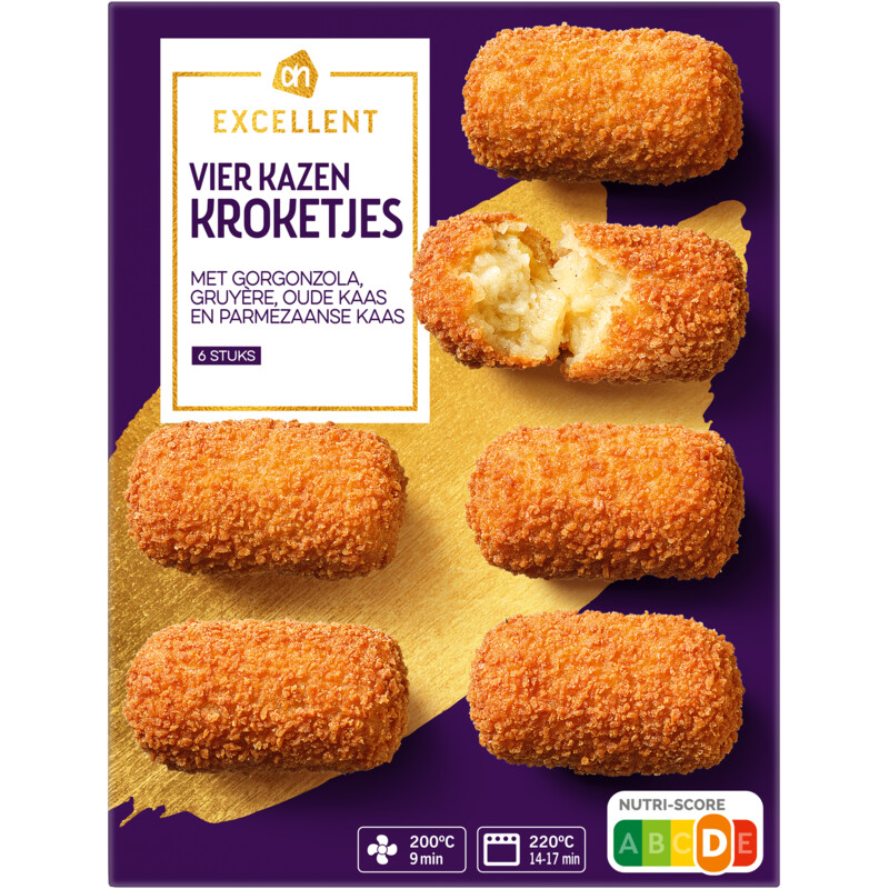 AH Excellent Vier kazen kroketjes