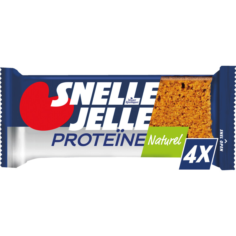 Snelle Jelle Proteïne naturel 4-pack