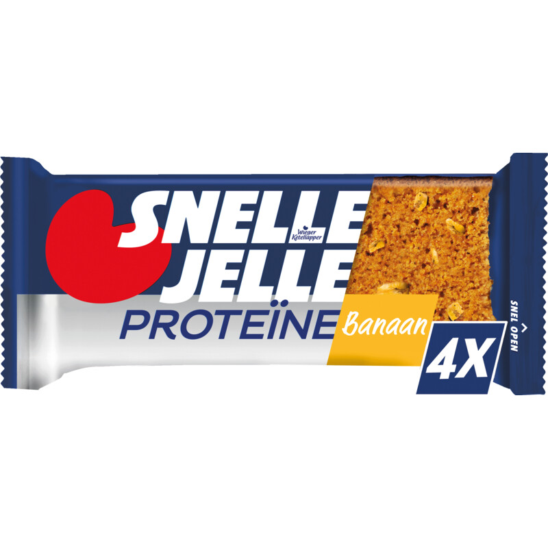 Snelle Jelle Proteïne banaan 4-pack