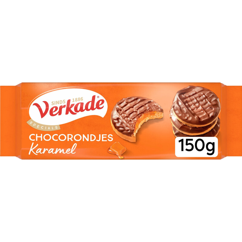 Verkade Chocorondjes karamel